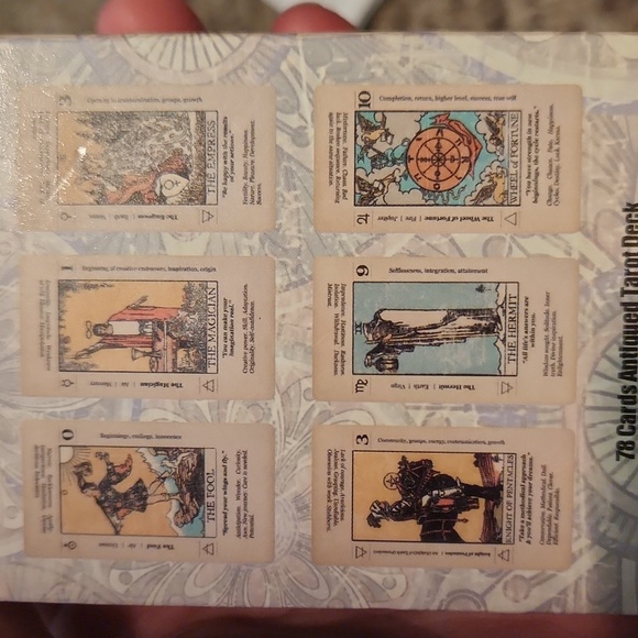 NEW Mini Learning Tarot Cards Deck- 78 Cards with brief details - Picture 3 of 15